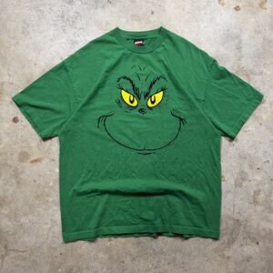 VTG 2001 Dr. Seuss The Grinch Shirt Size XL